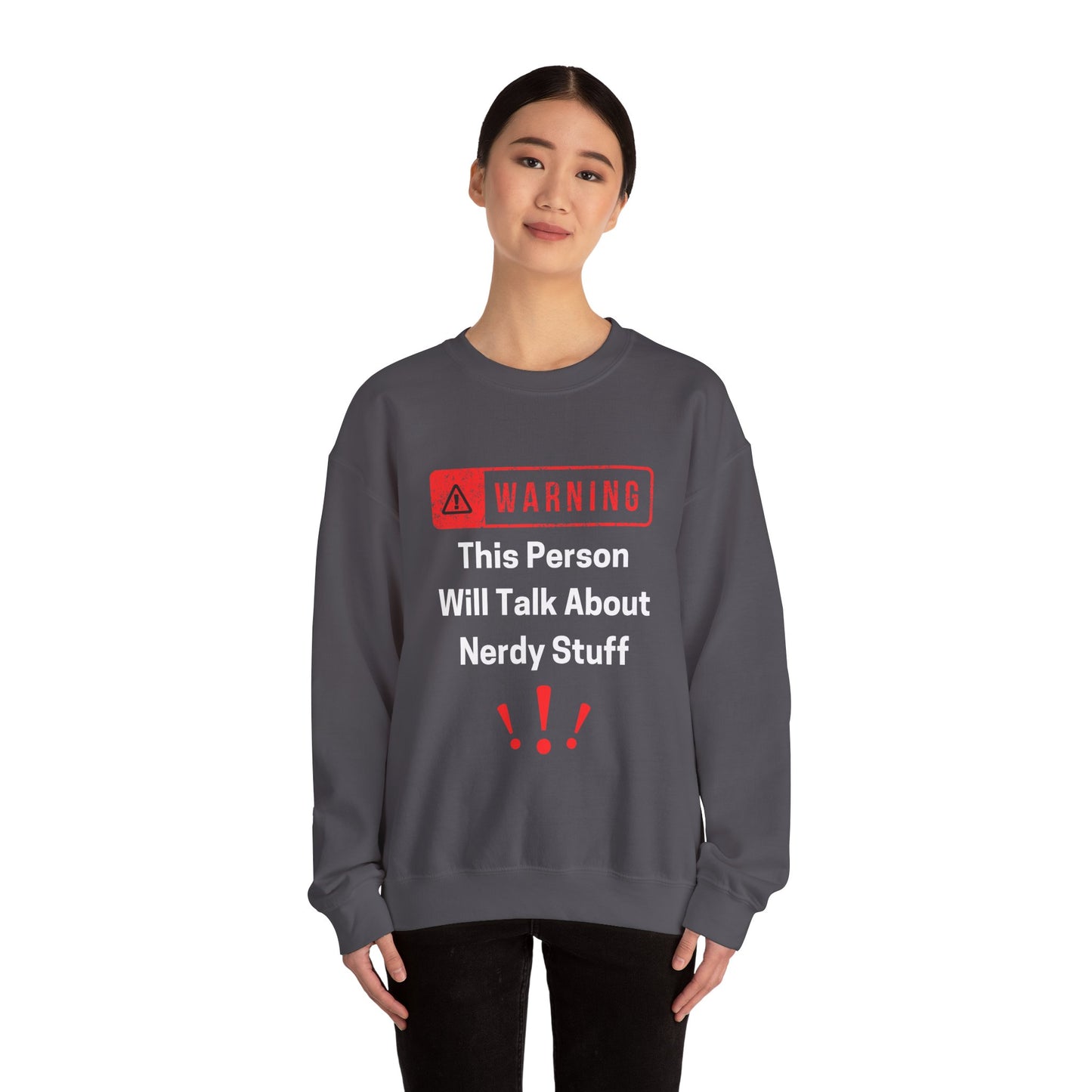 Nerdy Stuff Crewneck Sweatshirt