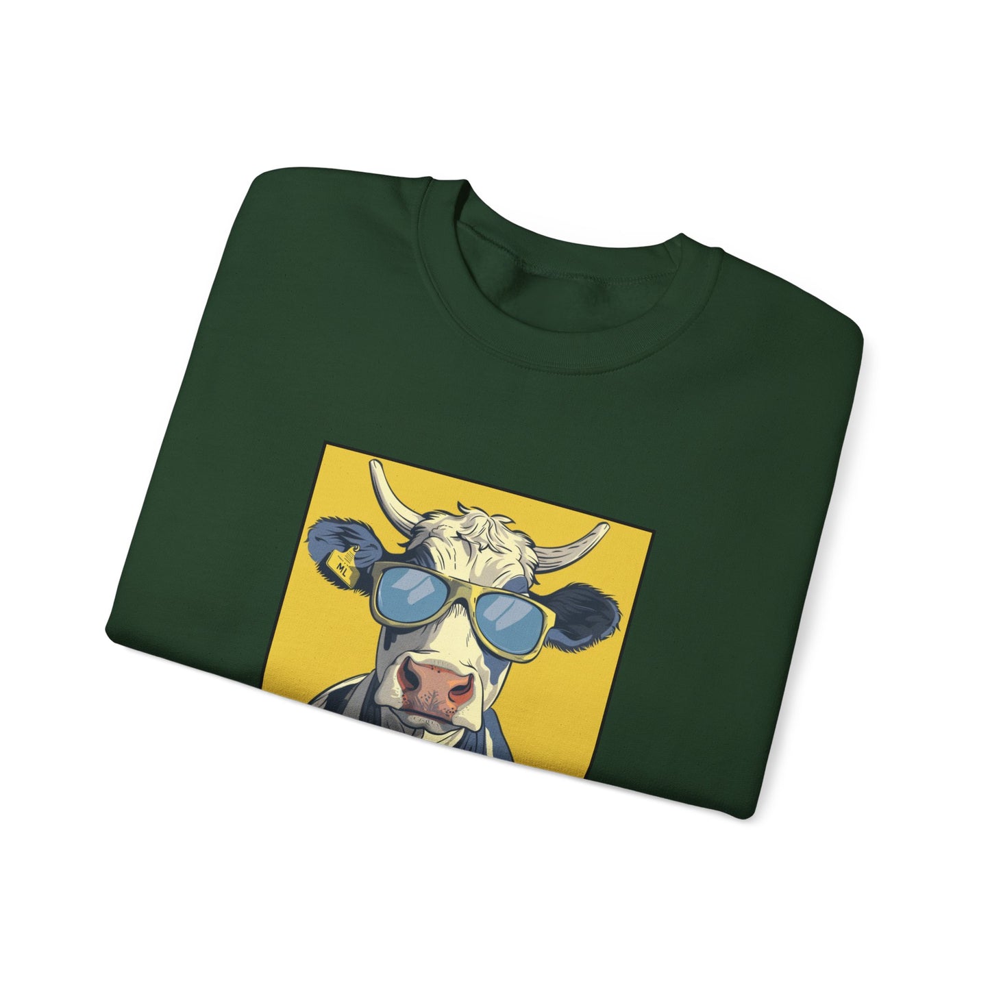 Suave Cow Crewneck Sweatshirt