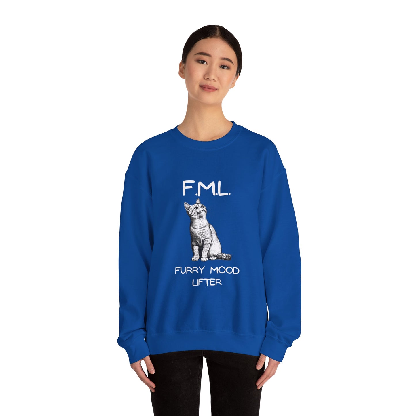 Furry Mood Lifter Crewneck Sweatshirt