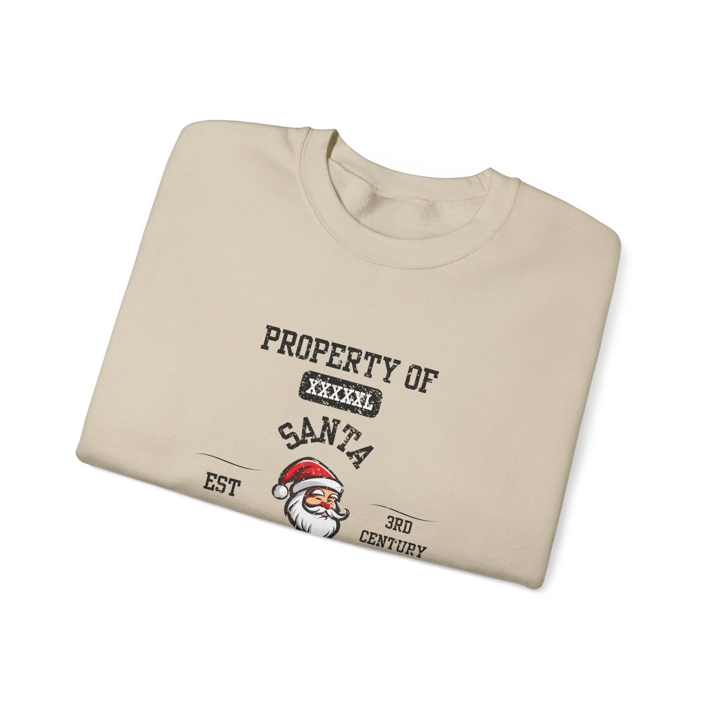 Property of Santa University Crewneck Sweatshirt