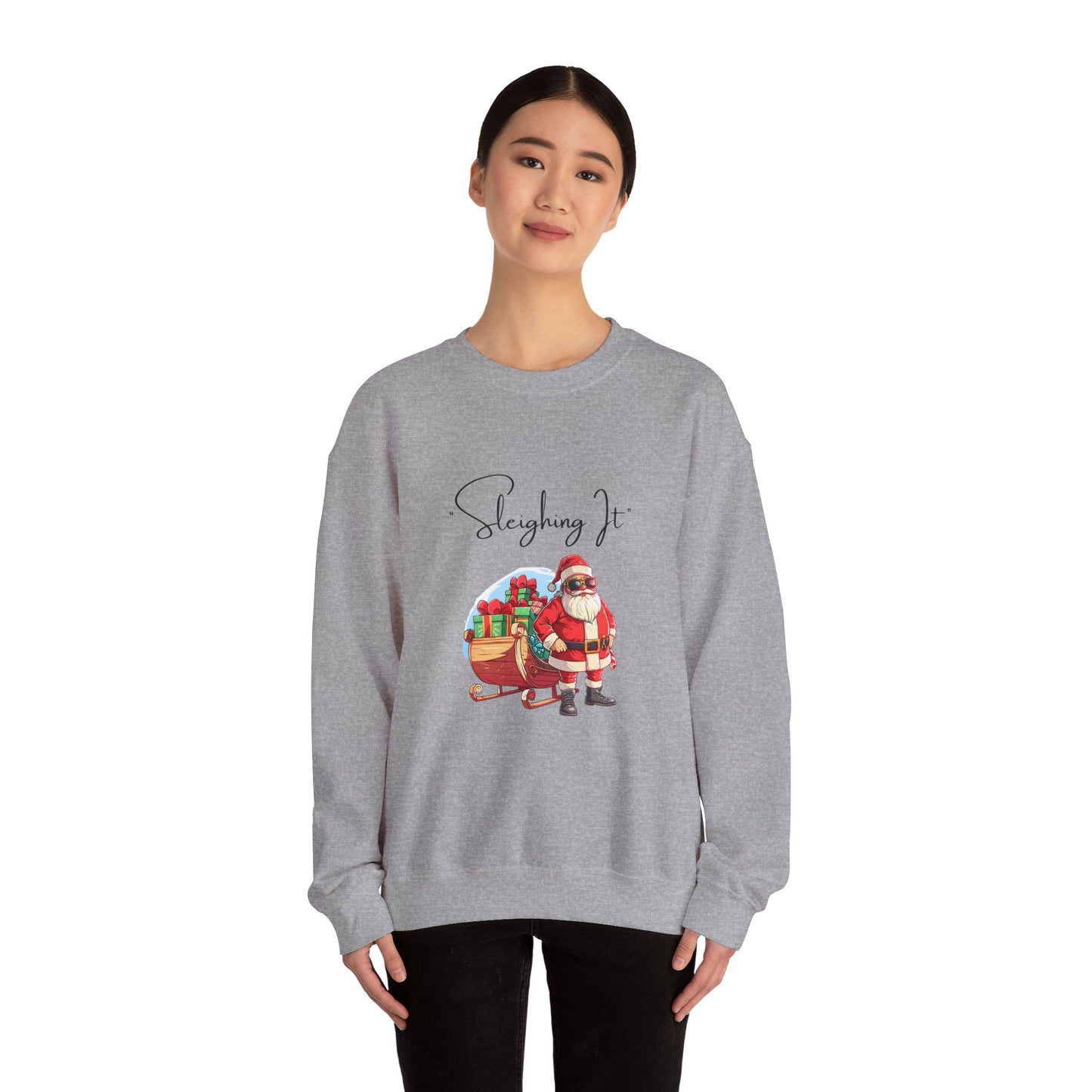 Sleighing It Crewneck Sweatshirt