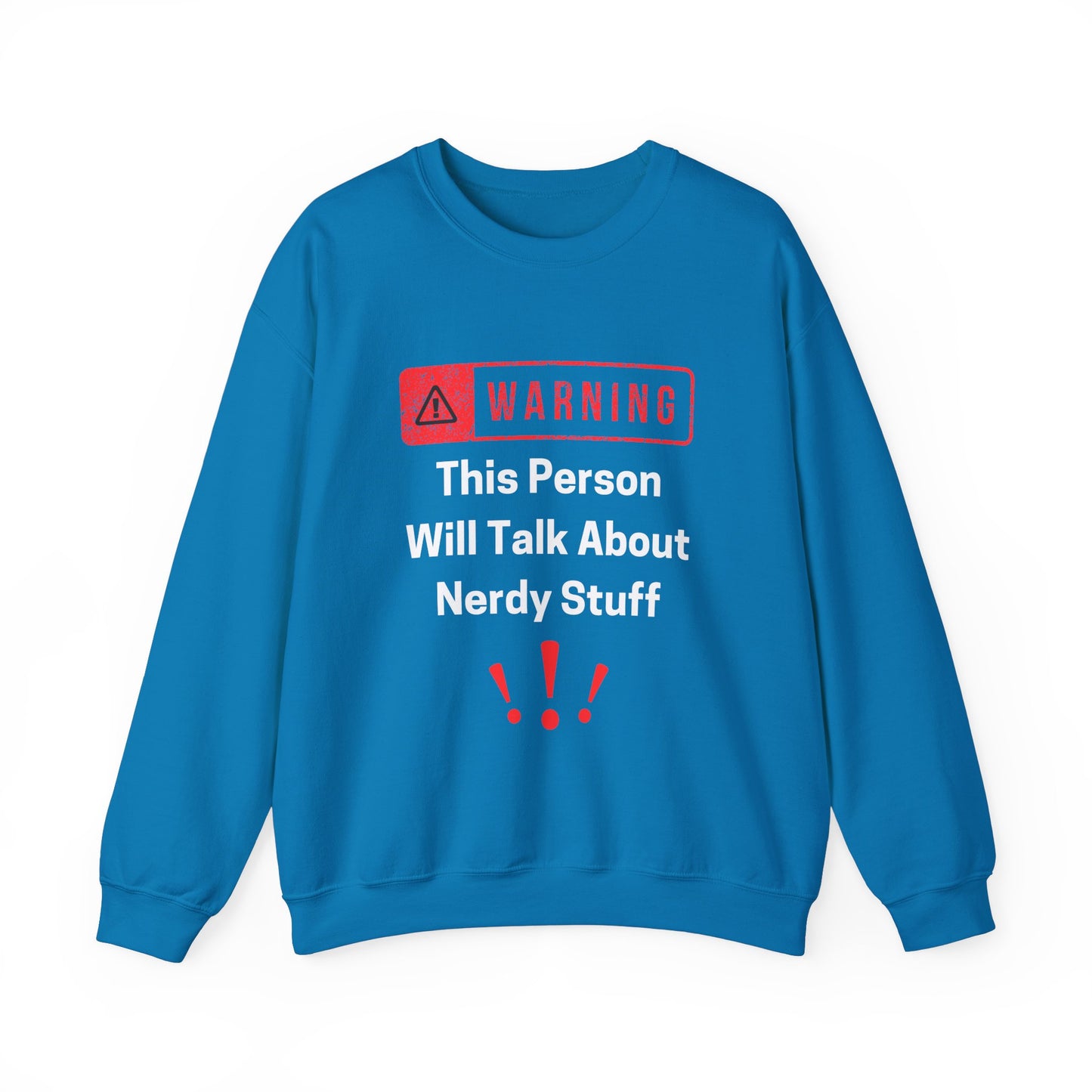 Nerdy Stuff Crewneck Sweatshirt