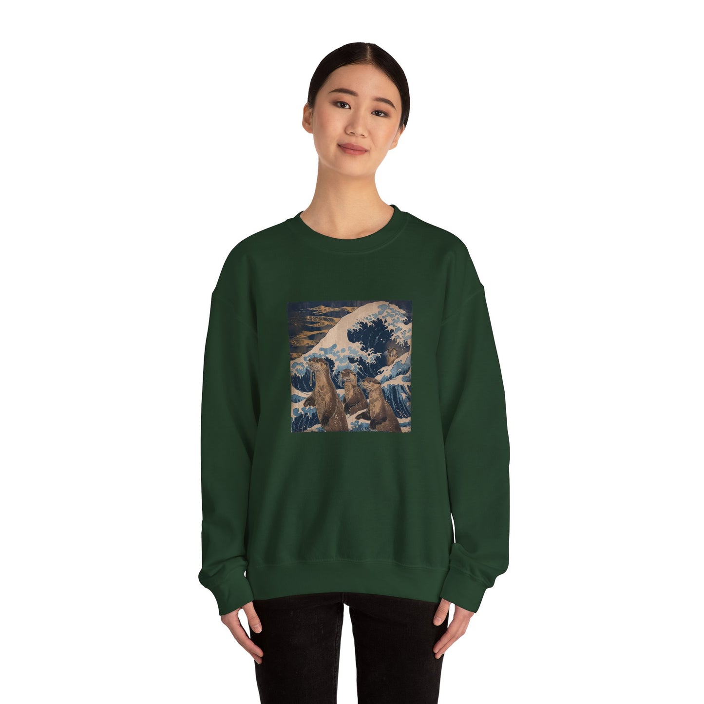 Otter Wave Crewneck Sweatshirt