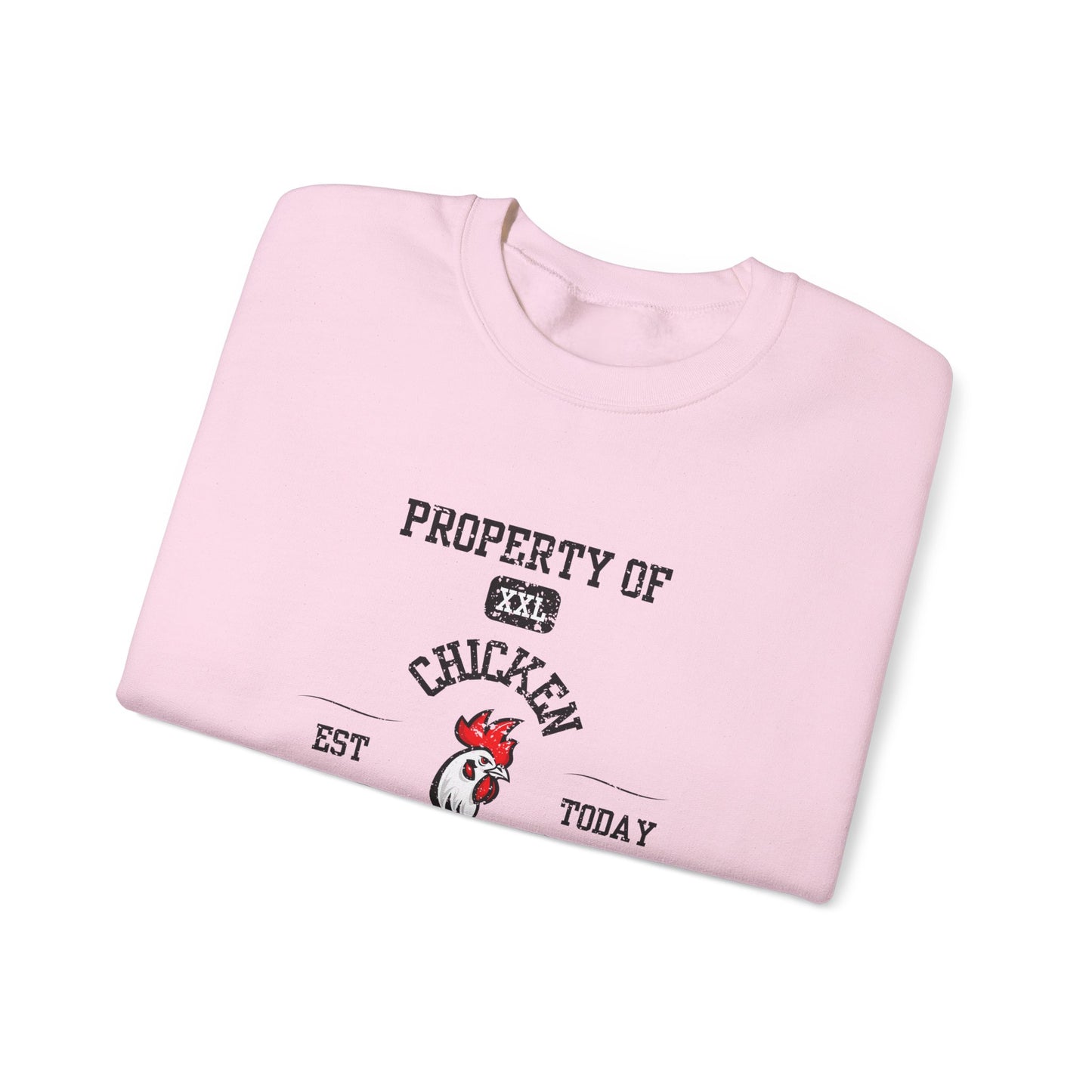 Property of Chicken University Crewneck Sweatshirt