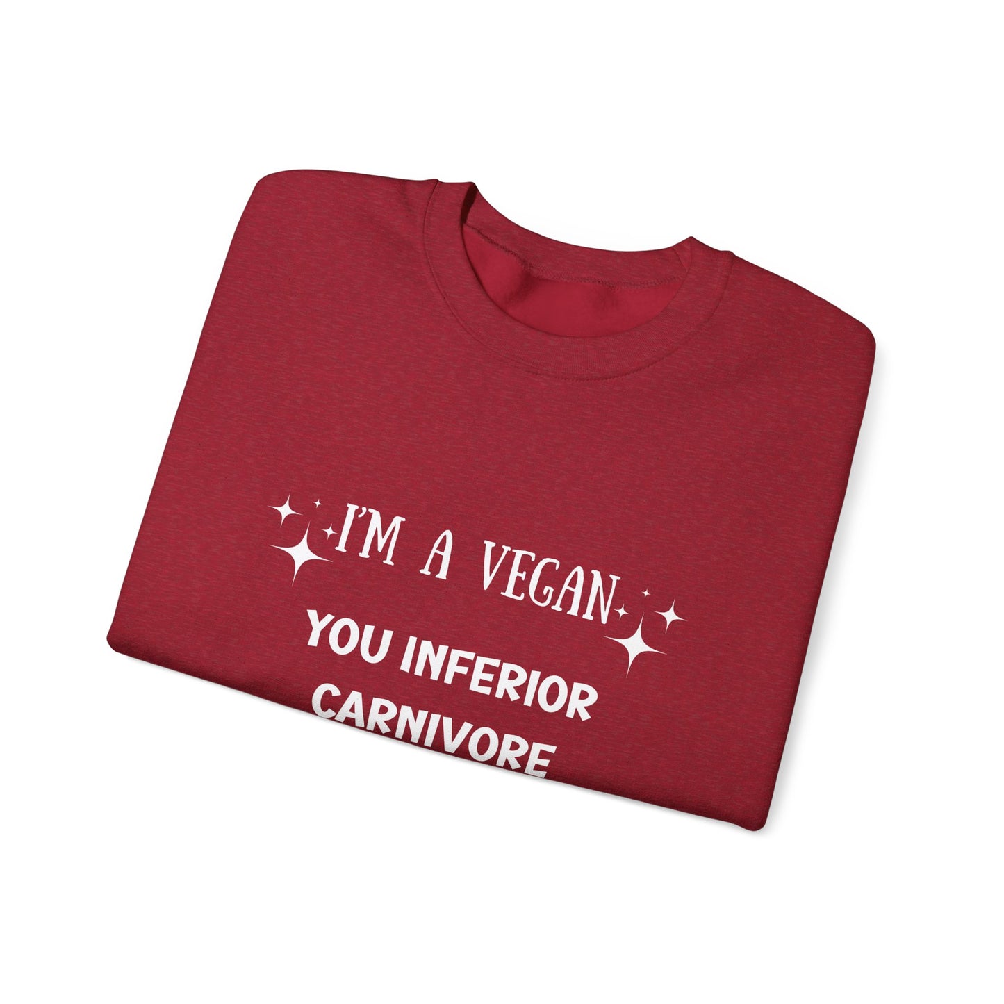 I'm a Vegan  Crewneck Sweatshirt