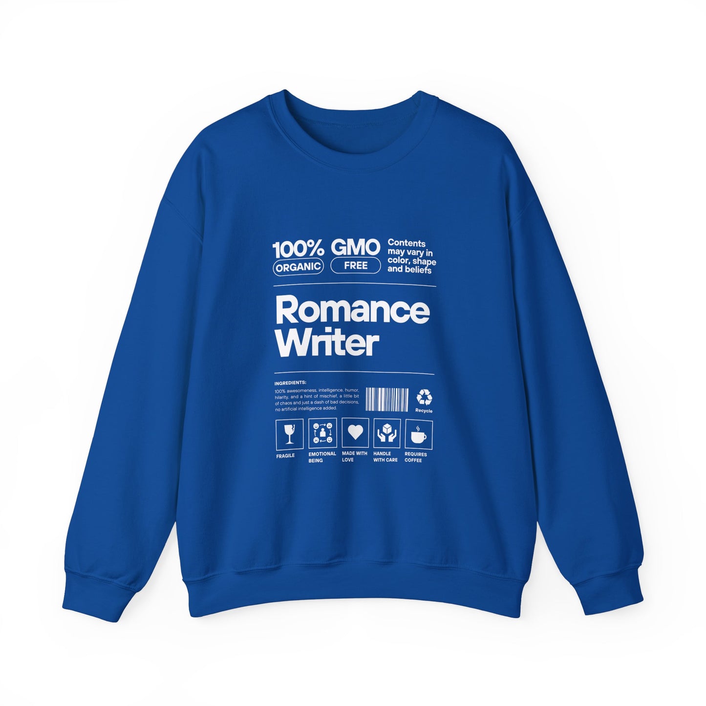 Romance Writer Crewneck Sweatshirt
