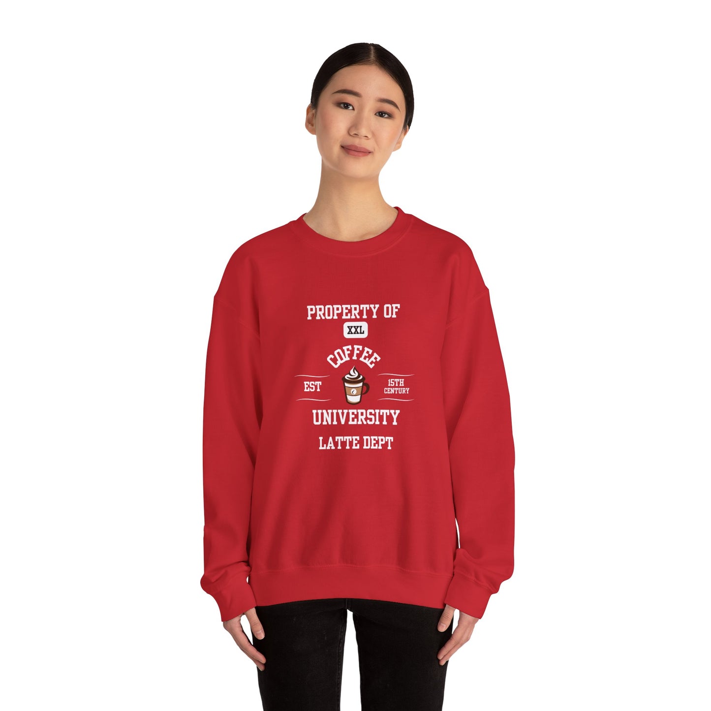Property of Coffee University Crewneck Sweatshirt