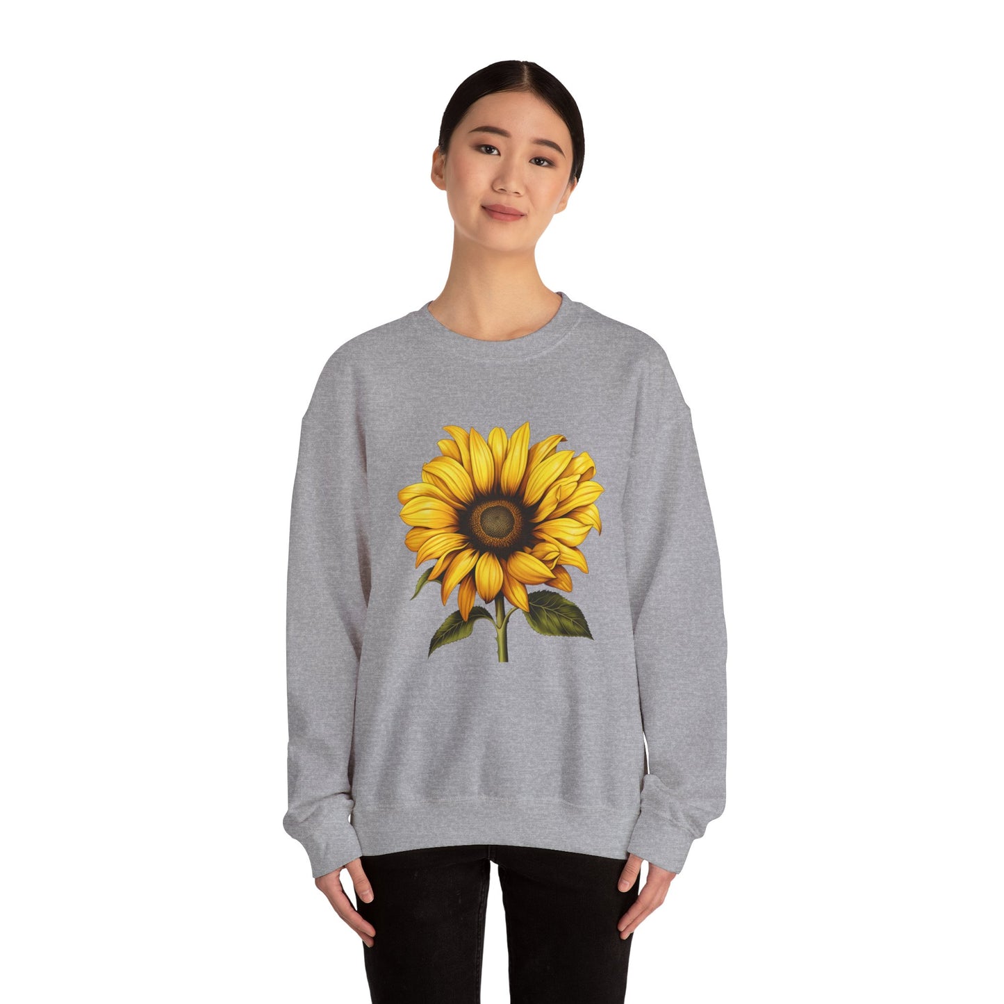 Sunflower Grunge Crewneck Sweatshirt