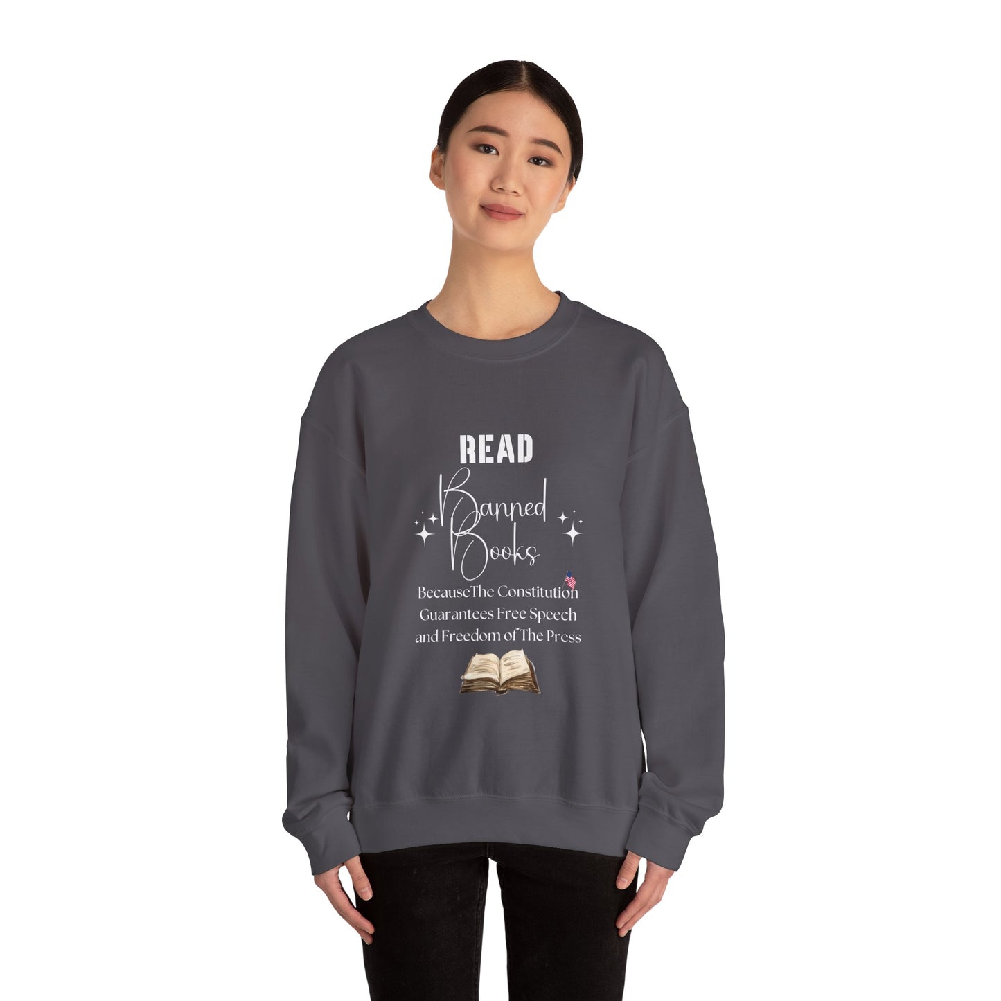 Read Banned Books Crewneck Sweatshirt