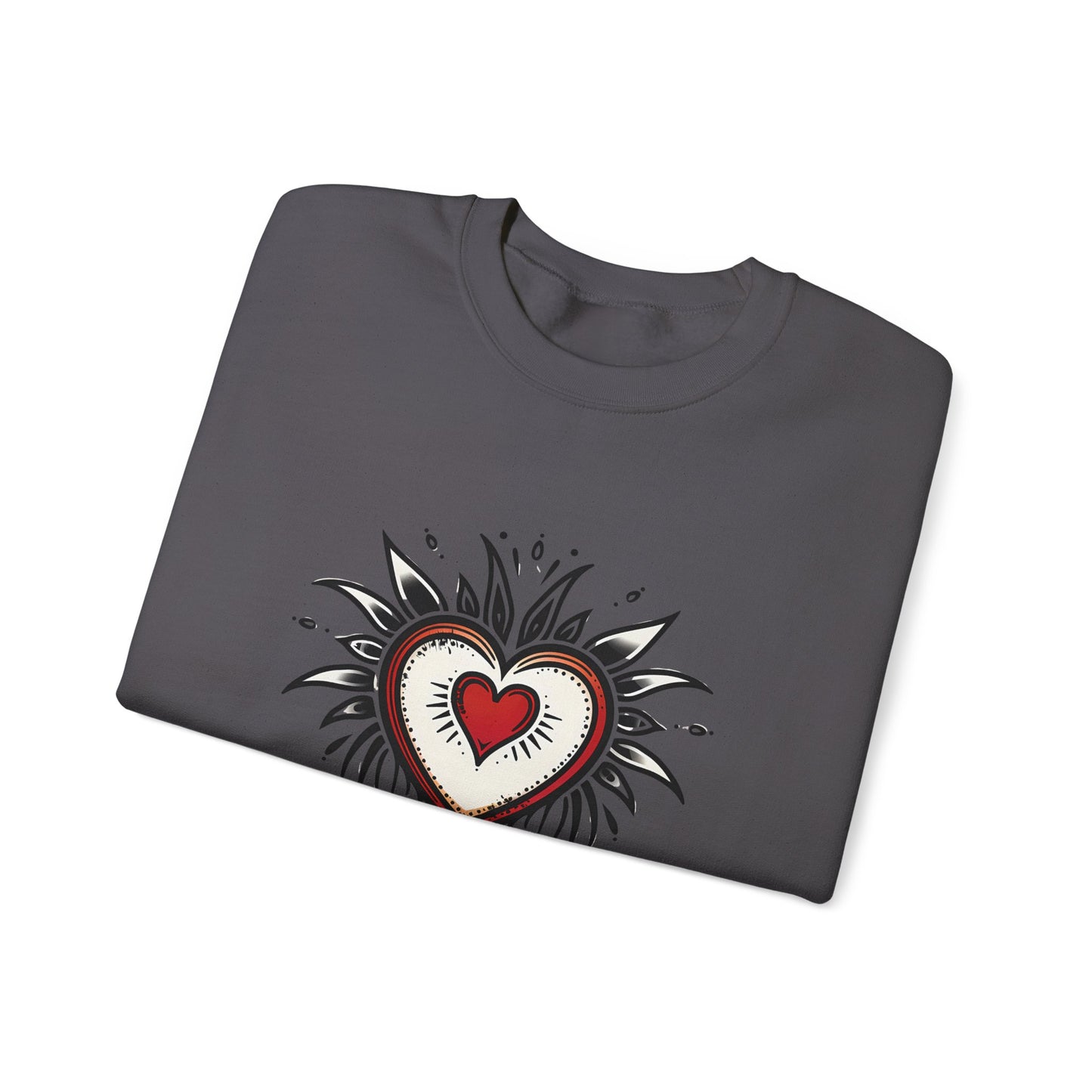 Tattoo Heart Crewneck Sweatshirt