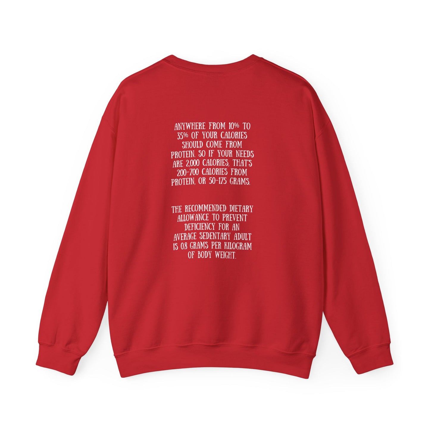 Vegan Protein Crewneck Sweatshirt